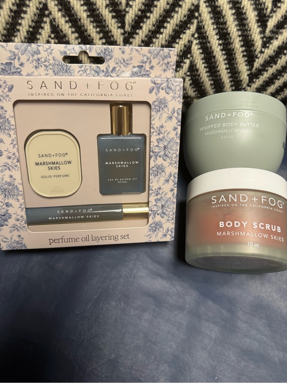 Marshmallow Skies Whipped Body Butter & Body Scrub Set -